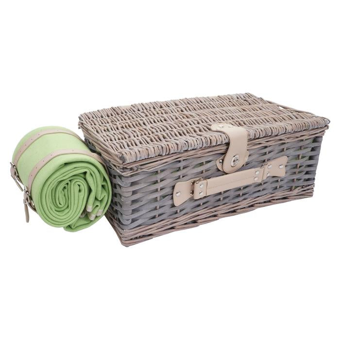 Picknick 🧺 Korb inkl. Fleisch für 4 Personen