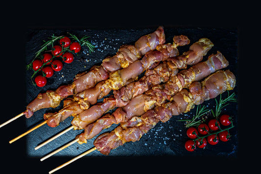XXL Fleischspieße von Hähnchen 250g 5x